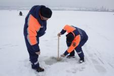 Толщина льда снижается на реках Нижегородской области    