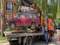 Более 30 брошенных автомобилей обнаружили в Нижегородском районе  