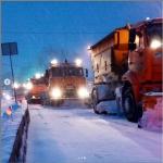 Дорожные службы в Нижнем Новгороде усилили работу из-за снегопада 