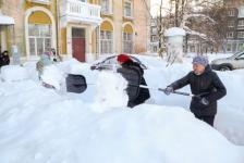 Добровольцы ТОСов Нижнего Новгорода подключились к уборке снега 