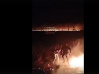 Возгорание сухой травы произошло на 17 га в Дивеевском районе 