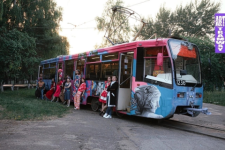 Восстановленный арт-трамвай выйдет на маршрут в Нижнем Новгороде в августе 
