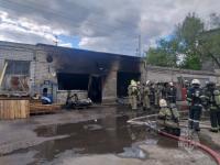 Кирпичный склад сгорел на Березовской в Нижнем Новгороде 8 мая  