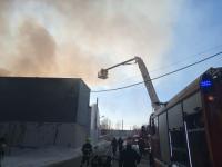 Пожар в Кудьминской промзоне в Нижнем Новгороде ликвидирован на 3000 кв.м 