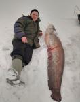 Нижегородский рыбак похвастался выловленным сомом весом в 42 кг 