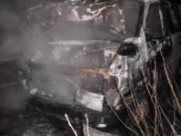 Автомобиль горел в Нижнем Новгороде 