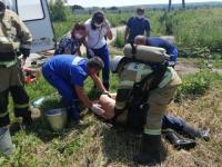 Двоих мужчин спасли из канализационного колодца в Павловском районе  