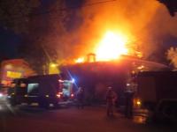 Три человека погибли при пожаре в жилом доме на Бору 
