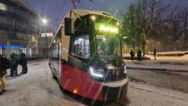 Первый трамвай «МиНиН» запустили в тестовый рейс в Нижнем Новгороде 