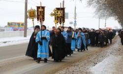 Крестный ход от Благовещенского монастыря к возрождающейся Предтеченской церкви состоялся в Нижнем Новгороде 4 декабря 