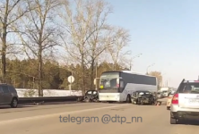 Жуткое ДТП с двумя легковушками произошло на въезде в Кстово 