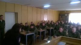 Городецкая Госавтоинспекция провела встречу  с военнослужащими  