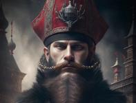 Нейросеть Midjourney изобразила Нижний Новгород в виде мужчины с бородой 