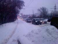 Нижегородцев предупредили о транспортном коллапсе из-за снегопада 25 февраля 