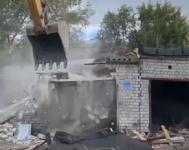 43 гаража и 5 строений снесли на площади Сенной в Нижнем Новгороде  