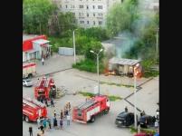 Пожар в трансформаторной будке произошел на Сортировке 