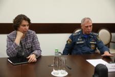 Никитин поблагодарил Чуприяна за помощь в тушении нижегородских лесов 