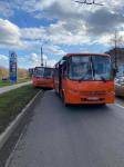 Мужчина пострадал в ДТП с двумя автобусами на Коминтерна в Нижнем Новгороде  