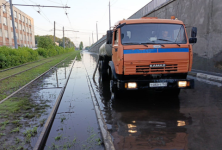 Последствия сильного ливня устраняют во всех районах Нижнего Новгорода 