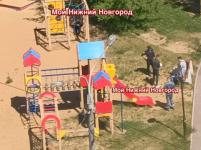 Труп мужчины нашли на детской площадке в Нижнем Новгороде 