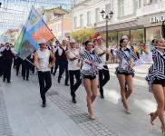 Парад духовых оркестров прошел по Большой Покровской 20 августа 