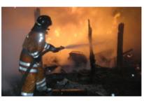 Балкон и кровля дома горели 7 января в Нижегородской области 