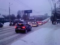 Восьмибалльные пробки образовались на дорогах Нижнего Новгорода вечером 27 декабря   