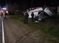 Пьяный водитель опрокинул машину скорой помощи в Починковском районе 