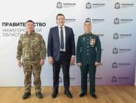 Глеб Никитин встретился с бойцами нижегородской танковой дивизии 