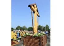Поклонный крест на месте строительства храма освятят в Нижнем Новгороде 
