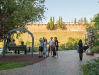Скульптуру «Миром правит любовь» открыли к 802-летию Нижнего Новгорода 