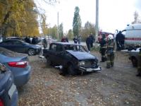 Три автомобиля столкнулись в Нижнем Новгороде 