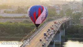 Воздушный шар поднимет в небо над Нижним 6-метровый флаг России 