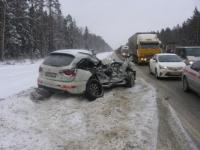 Нижегородец чудом выжил в аварии с 9 автомобилями во Владимирской области 