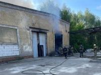 Пожар на 200 кв.м произошел на нижегородском заводе «Красная Этна» 5 июня   