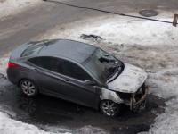 Две иномарки сожгли в Дзержинске Нижегородской области 