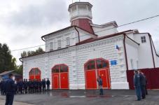 Здание пожарной части начала XX века реконструировали в селе Курмыш  