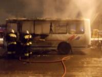 Пассажирский автобус сгорел в Нижнем Новгороде 4 февраля 
