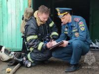 Гострудинспекция заинтересовалась гибелью мужчины при пожаре на складе в Дзержинске 