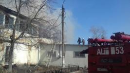 Большой пожар случился на территории ЗМЗ 8 апреля  