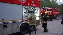 «Фольксваген» сгорел в Павлове 14 октября 