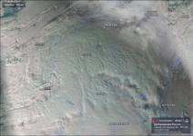 Накрывший Нижний Новгород циклон «Ваня» сняли из космоса 