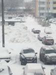 Укладку асфальта в снег в Советском районе назвали временной мерой 