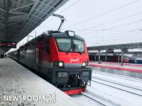 Электропоезд Нижний Новгород-Москва застрял из-за отключения тепла 4 января 