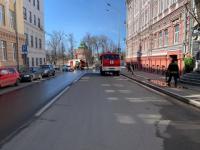 Бургерная загорелась на Ульянова в Нижнем Новгороде 15 апреля  
