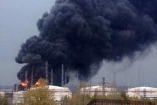 Крупный пожар случился на объекте нефтепереработки в Кстове 
