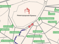 Часть улицы Пожарского в Нижнем Новгороде перекроют до 20 февраля 