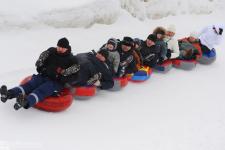 Нижегородцы прокатятся на санках-«ватрушках» 