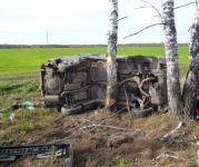 В Нижегородской области разбился автомобиль "Субару" 