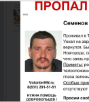 38-летний Леонид Семенов разыскивается в Нижнем Новгороде 